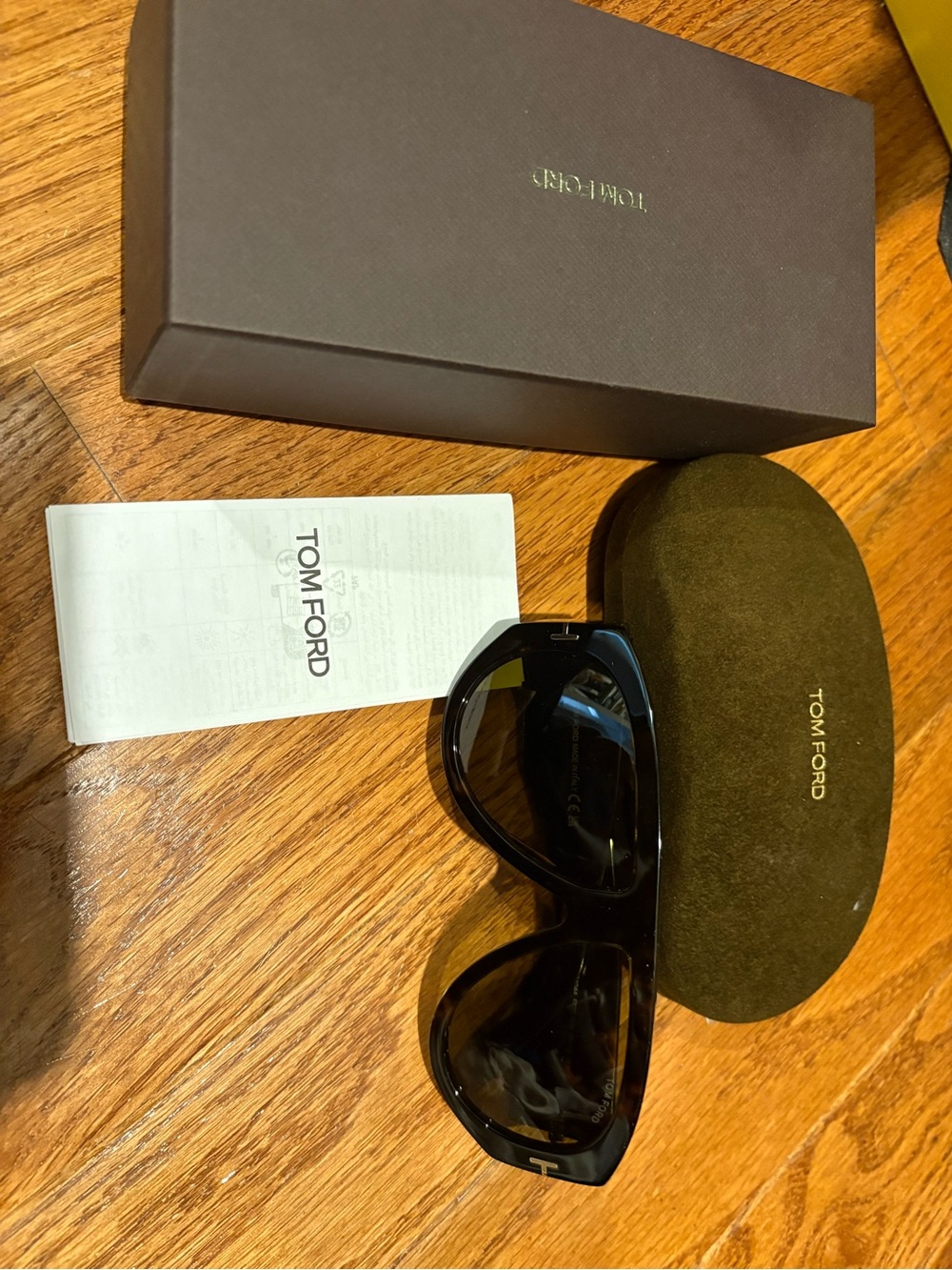 Tom Ford Bronson Sunglasses - Designer Polarized Shades in tortoiseshell